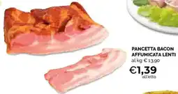 Mercatò Local Pancetta bacon affumicata Lenti offerta