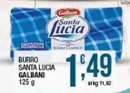 Sidis Burro Santa Lucia Galbani offerta