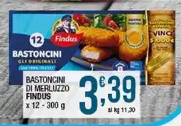 Sidis Bastoncini di merluzzo Findus offerta