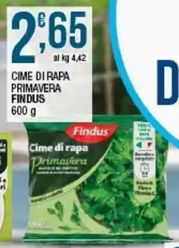 Sidis Findus Cime di rapa Primavera offerta