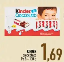 Ciro Amodio Kinder cioccolato offerta
