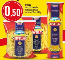 Ciro Amodio Divella pasta di semola formati normali varie trafile offerta