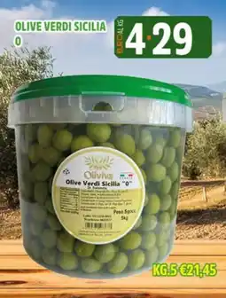 Big Food Olive Verdi Sicilia offerta