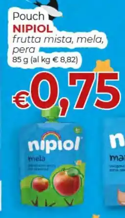 Maxi Nonna Isa Nipiol Pouch frutta mista, mela, pera offerta