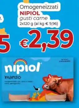 Maxi Nonna Isa Nipiol Omogeneizzati gusti carne offerta