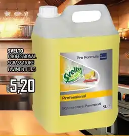 Big Food Svelto Professional Sgrassatore Pavimenti offerta