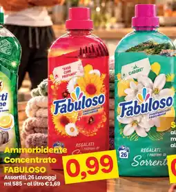Prix Quality Fabuloso Ammorbidente Concentrato offerta