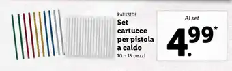 Lidl PARKSIDE Set catucce per pistola a caldo offerta