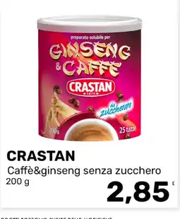 Iper Tosano Caffè&ginseng senza zucchero Crastan offerta