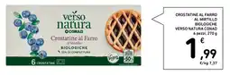 Spazio Conad Crostatine al Farro al Mirtillo Biologiche Verso Natura Conad offerta
