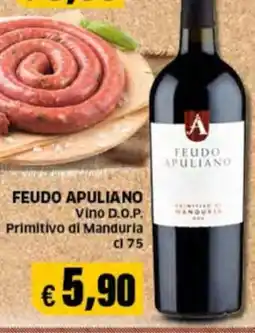 Mercati Alimentari Feudo Apuliano Vino DOP Primitivo di Manduria offerta