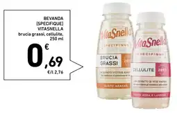 Spazio Conad VitaSnella bevanda specifiche brucia grassi, cellulite offerta