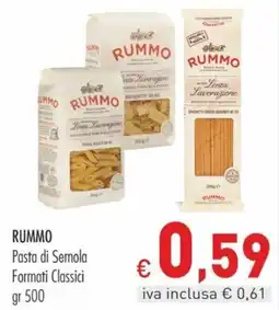 Cash & Carry Grossy Rummo Pasta di Semola offerta