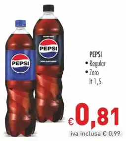 Cash & Carry Grossy Pepsi Regular Zero offerta