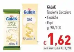 Cash & Carry Grossy Galak Tavolette Cioccolato offerta