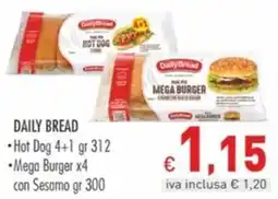 Cash & Carry Grossy Daily Bread Hot Dog offerta