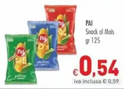 Cash & Carry Grossy Pai Snack al Mais offerta