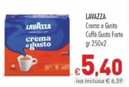 Cash & Carry Grossy Lavazza crema e gusto offerta