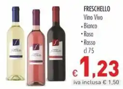 Cash & Carry Grossy Freschello Vino Vivo offerta