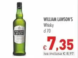 Cash & Carry Grossy William Lawsons Whisky offerta