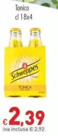 Cash & Carry Grossy Schweppes Tonica offerta