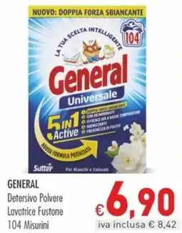 Cash & Carry Grossy General Detersivo Polvere Lavatrice Fustone offerta