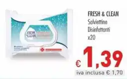 Cash & Carry Grossy Fresh & Clean Salviettine Disinfettanti offerta