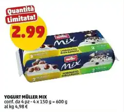 PENNY Yogurt Müller Mix offerta