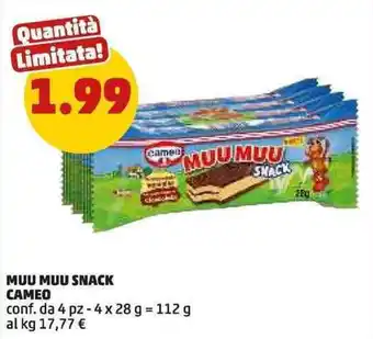 Muu Muu Snack Cameo