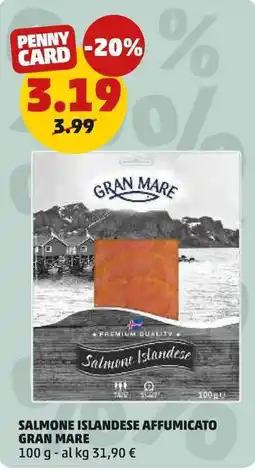 PENNY Salmone Islandese Gran Mare offerta