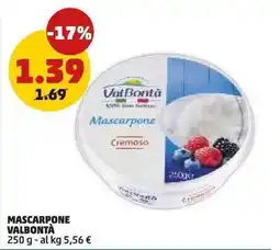 PENNY Mascarpone Valbontà offerta