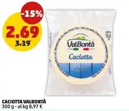 PENNY Caciotta Valbontà offerta