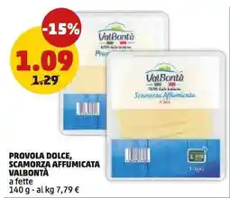 PENNY Provoladolce, scamorza affumicata Valbontà offerta