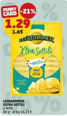 PENNY Leerdammer Xtra Sottili offerta