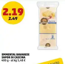 PENNY Emmental Bavarese Sapor di Cascina offerta