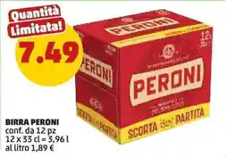 PENNY Birra Peroni offerta