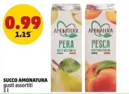 PENNY Succo Amonatura gusti assortiti offerta