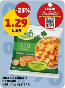 PENNY Zucca a cubetti Ortomio offerta