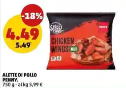 PENNY Alette di pollo Penny offerta