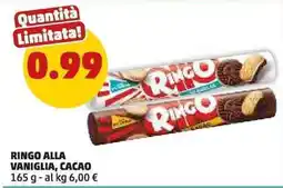 PENNY Ringo alla vaniglia, cacao offerta