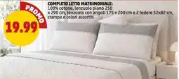 PENNY Completo letto matrimoniale offerta