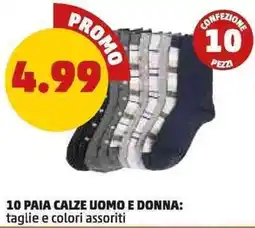 PENNY Calze uomo e donna offerta