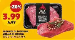PENNY Tagliata di scottona voglia di griglia offerta