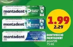 PENNY Dentifricio Mentadent assortiti offerta