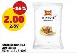 PENNY Patatine Rustica San Carlo offerta