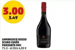 PENNY Lambrusco rosso scuro cuvée offerta
