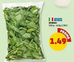 PENNY Spinaci offerta