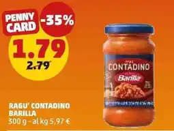 PENNY Ragu' Contadino Barilla offerta