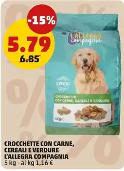 PENNY Crocchette con carne, cereali e verdure L'Allegra Compagnia offerta