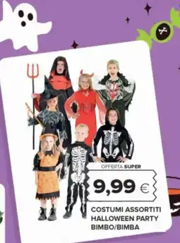 Oasi Costumi assortiti Halloween party Bimbo/Bimba offerta